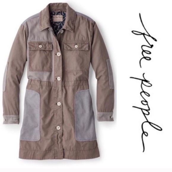 Free People Spring Canvas Jacket - Picture 2 of 5